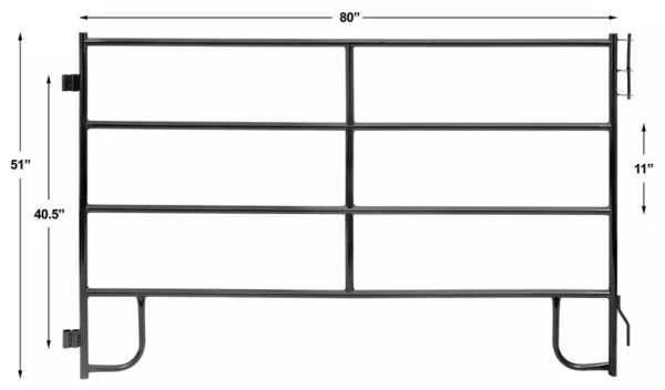 Portable Corral Panel - Portable 80" x 51"