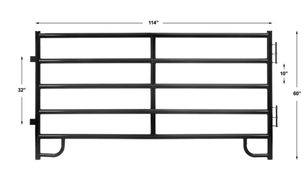 Heavy Duty Corral Panel - HD 9.5'x 5'