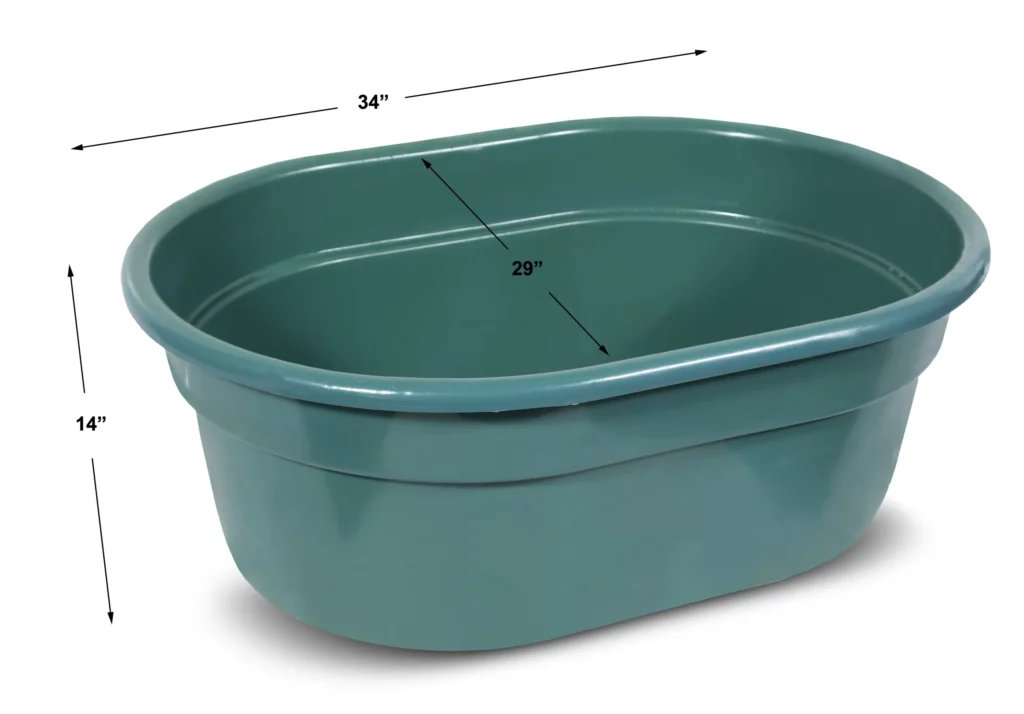 40 Gallon Plastic Tub