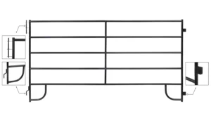 Light Duty Corral Panel
